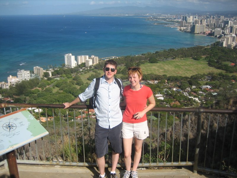 Jan Kleinert & Cameron Kleinert caching in Hawaii